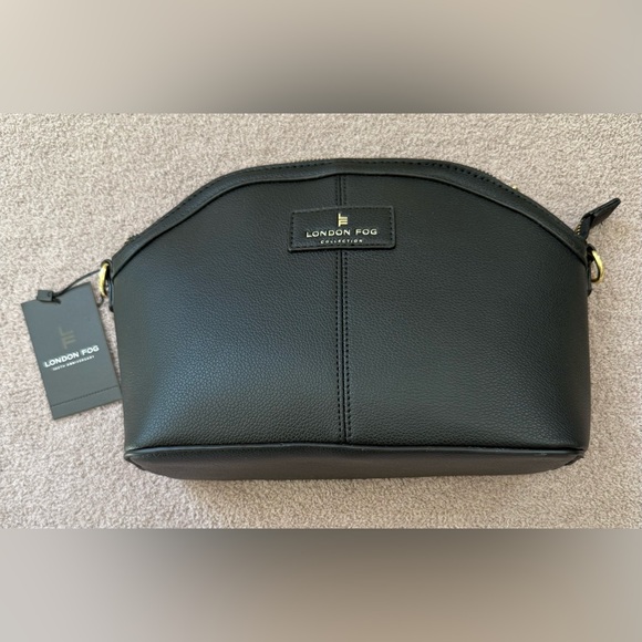 London Fog - Marilyn Dome Crossbody - Black - Picture 2 of 9